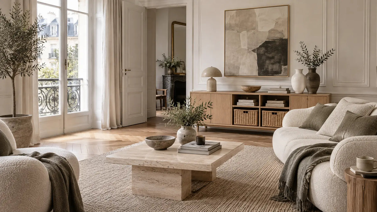 Des espaces simples, une maison inspirée